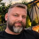 Mężczyzna, einfarbing25, Norway, Sørlandet, Aust-Agder, Grimstad, Fevik,  44